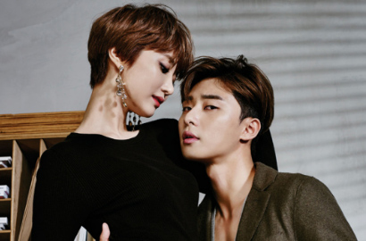Foto Syuting Bocor, Park Seo Joon-Jun Hee Bakal Ciuman di 'She Was Pretty'