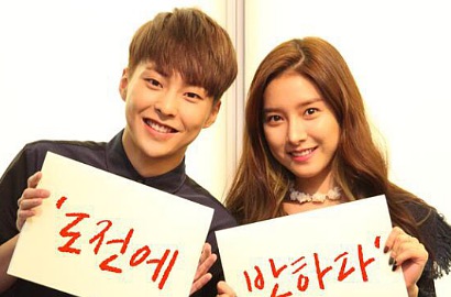 Kim So Eun Pamer Foto Syuting Perdana 'Falling for Challenge' dengan Xiumin EXO