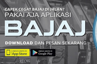 Saingi Go-Jek, Pemda DKI Luncurkan Bajaj Online