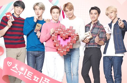 Bikin Gemes, Intip Wajah Imut Suho cs di Pepero Edisi Spesial EXO-K