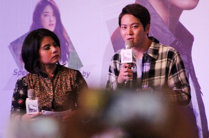 Duh Gemesnya, Joo Won Aegyo dan Saling Pandang Sama Fans di Fanmeet Indonesia