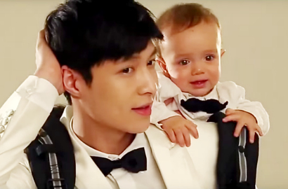Bikin Gemes, Akrabnya Lay EXO Cs Asuh Bayi di Lokasi Syuting 'Oh My God'