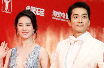 Cieee, Liu Yifei Datang ke Korea Untuk Pesta Ultah Song Seung Heon
