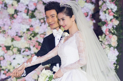 Pernikahan Super Mewah, Huang Xiaoming dan Angelababy Dikritik