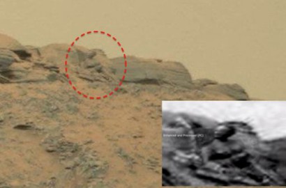 Usai Sendok, 'Patung Buddha' Ditemukan di Mars