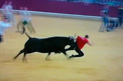 Gara-Gara Kesal Diadu, Banteng Tega Telanjangi Matador di Spanyol