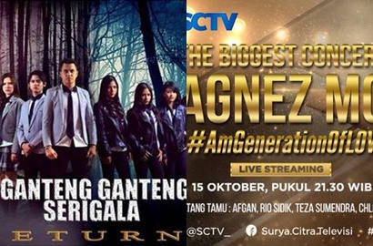 'GGS Returns' Singkirkan 'Pangeran', Bagaimana Rating Konser Agnes Monica?