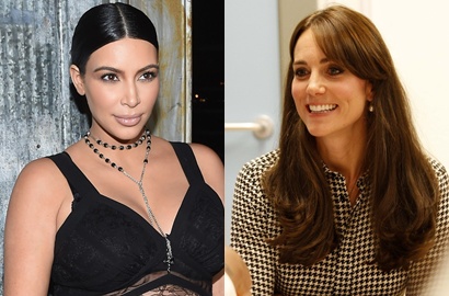Kim Kardashian Kesal Gara-Gara Kate Middleton Tak Mau Berteman Dengannya