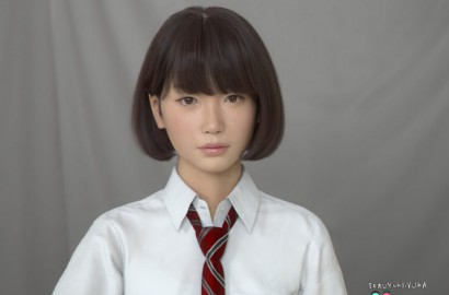 Cantik Memukau, Gadis Jepang Ini Ternyata Cuma Gambar 3D?