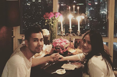 Raffi Ahmad Bikin Bete Nagita Slavina di Ultah Pernikahan Pertama