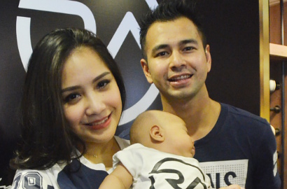 Raffi Ahmad Cemburu Nagita Raba Pipi Indra Herlambang di 'Happy Show'