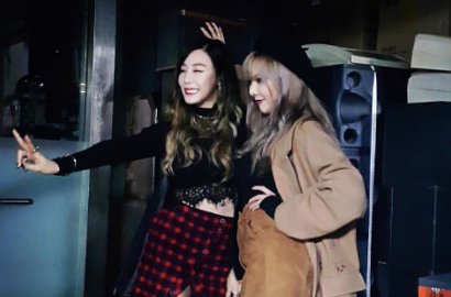 Tiffany SNSD-HyunA 4Minute Kompak Tampil Stylish di Acara Fashion
