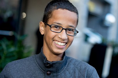 Usai ke Google, Ahmed 'Bocah Jam'  Temui Obama di Malam Astronomi