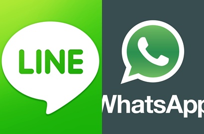Saingan, WhatsApp Rajai Pengguna tapi LINE Unggul di Pendapatan