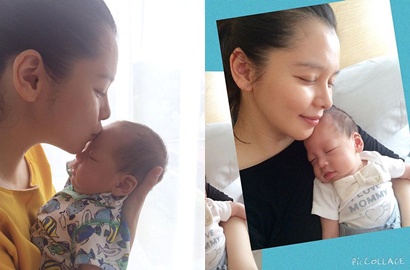 Vivian Hsu Rayakan Dua Bulan Kelahiran Baby Dalton