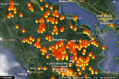 Kabut Asap Semakin Tebal, Titik Panas Bertambah Menjadi 656