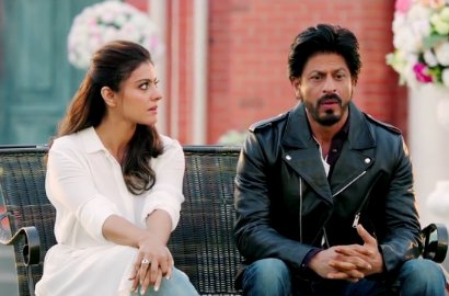 Demi 'Dilwale Dulhania Le Jayenge', SRK Kecup Mesra Kajol