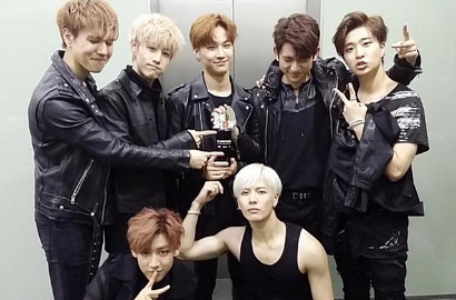 Kocaknya GOT7 Dandan Ala Superhero 'Avengers' Saat Datang di 'Music Bank'
