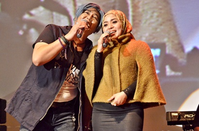Hadiri Acara Pedangdut Baru, Bukti Muzdalifah Lupakan Nassar?