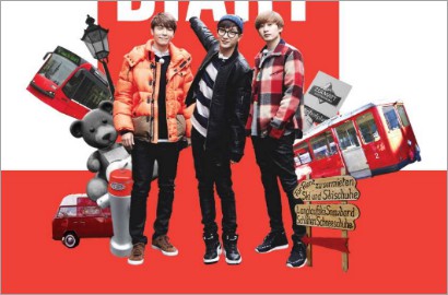 Bikin Mupeng, Intip Serunya Foto Leeteuk cs Main Salju di 'Swiss Diary' SuJu
