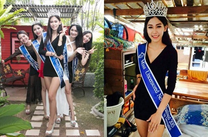 Tak Lupa Daratan, Ratu Kecantikan di Thailand Cium Kaki Ibunya yang Pemulung
