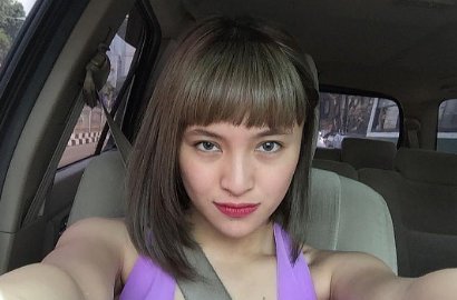 Ubah Warna  Rambut  Baru Marshanda Malah Diejek Netter 