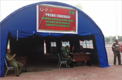 Ketebalan Berkurang, Pemerintah Riau Tutup Posko Korban Kabut Asap