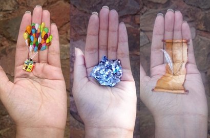 Keren, Seniman Ini Bisa Bikin Gambar 3D di Telapak Tangan