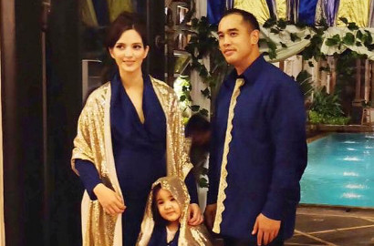 Serunya Kejutan Baby Shower Nia Ramadhani di Kehamilan Kedua