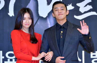Syuting 'Six Flying Dragons', Yoo Ah In-Shin Se Kyung Ceria Berkuda Bareng