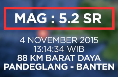 Ibukota Gempa 5,2 SR, Banyak Warga Jakarta Justru Tak Tahu