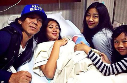 Selamat, Bimbim Slank dan Istri Dikaruniai Anak ke-3