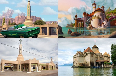 Bukan Dongeng, Tempat-Tempat Cantik di Film Kartun Ini Ternyata Asli