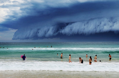 Intip 'Tsunami' Awan di Sydney yang Bikin Heboh Netter