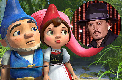 Johnny Deep Siap Gabung Emily Blunt Jadi Pengisi Suara di 'Sherlock Gnomes'