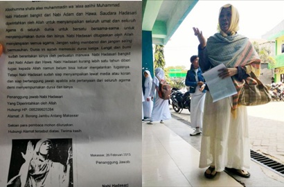 Ngaku Nabi Baru, Perempuan Ini Bikin Heboh Media Sosial