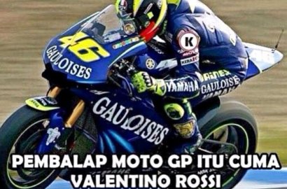 Buat Meme Kocak Marquez-Lorenzo, Netter Puji Rossi Habis-Habisan