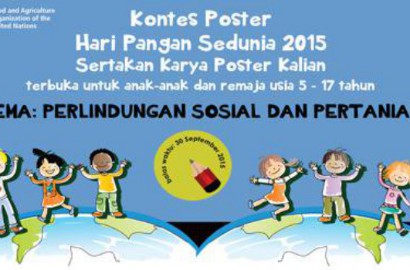 Hore, Anak Indonesia Juarai Kontes Poster Dunia Hari Pangan Sedunia