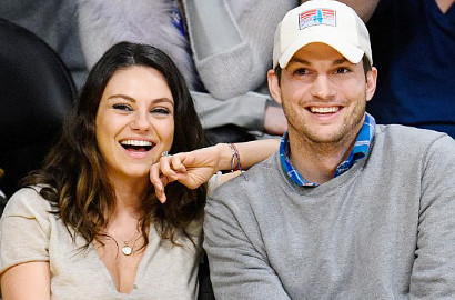 Ashton Kutcher Akhirnya Ungkap Foto Anak Pertama dengan Mila Kunis?