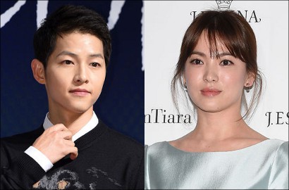Ciyee, Song Joongki Terpesona Song Hye Kyo di Foto Teaser 'Descendants'