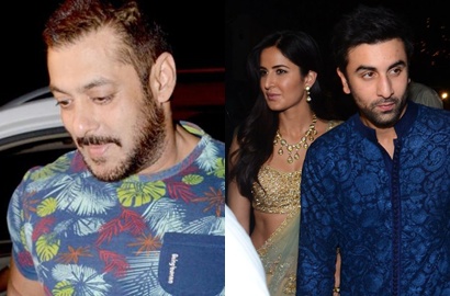 Ranbir Kapoor dan Katrina Kaif Hindari Salman Khan di Pesta Diwali?