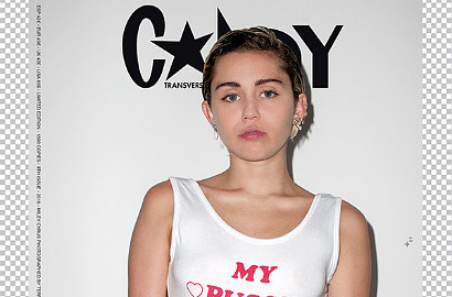 Astaga, Miley Cyrus Topless dan Sensual di Sampul Majalah Candy