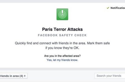 Facebook Aktifkan Fitur Safety Check Pasca Bom Paris