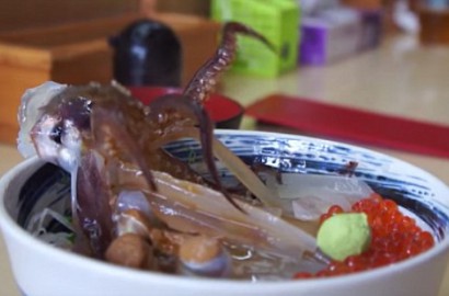 Wah, Hidangan Unik dari Jepang Ini Buat Guritanya Seolah Menari