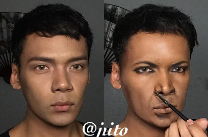 Mirip Angelina Jolie Hingga Paul Walker, Pria Ini Punya Seribu 'Wajah'