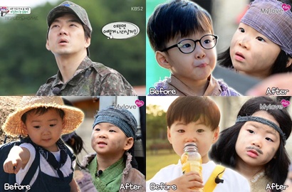 Song Triplet Main ke Lokasi Syuting Song Il Gook di 'Superman is Back'