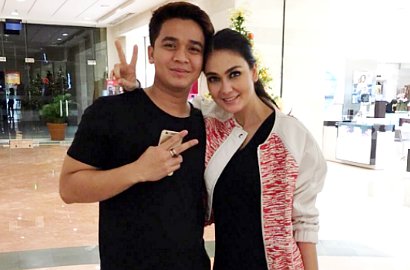 Sambil Cubit Pipi, Luna Maya Puji Billy Syahputra Ganteng