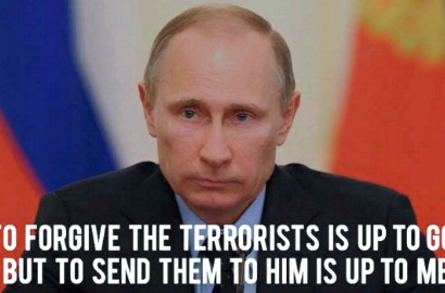 Ingin Kirim Teroris ke Tuhan, Presiden Vladimir Putin Jadi Trending Topik