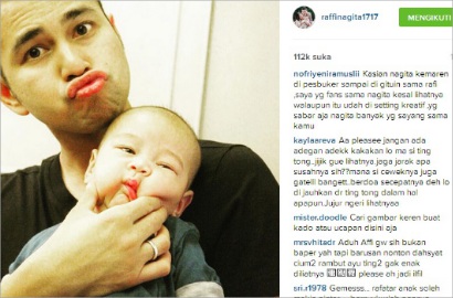 Adu Lucu Bareng Rafa, Fans Malah Baper Isu Raffi Ahmad Mesra dengan Ayu Ting Ting