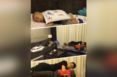 Netter Protes Lihat Rafathar Anak Raffi Ahmad Belajar Tidur Tengkurap